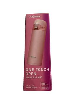 Sm-pb30-pp Zojirushi Water Bottle One Touch Stainless Steel Mug 300ml Pink Hot Cold