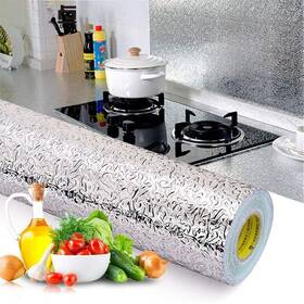 Zomine 886268568915 Gerusea Kitchen Backsplash Stickers 15.7x196.9 Inch Self Adhesive Shelf Line