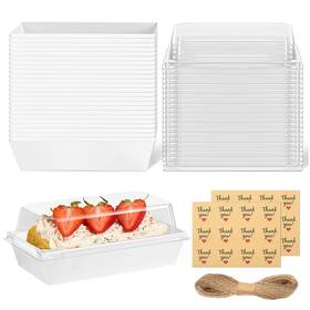 Zr093 Zorrita 6 X 3 Inches To Go Dessert Boxes With Clear Lids 50 Pack Small Treat P Zr093 Zorrita 6 X 3 Inches To Go Dessert Boxes With Clear Lids 50 Pack Small Treat P