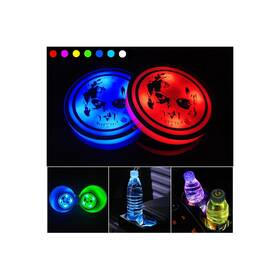 Z0040 Zosppei 2 Pcs Led Car Cup Holder Lights Usb Charging Coasters With 7 Colors Lum Inch Z0040 Zosppei 2 Pcs Led Car Cup Holder Lights Usb Charging Coasters With 7 Colors Lum Inch