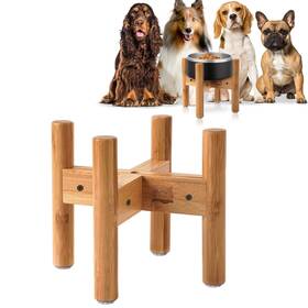Zpirates 705333122879 Dog Bowl Stand For Medium Breeds - Raises Bowls To 9-inch High Ants/bugs-off
