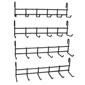 Wxt488 Zudksuy 4pack Metal Grid Wall Hanging Hooks Accessories For Door Back Hook