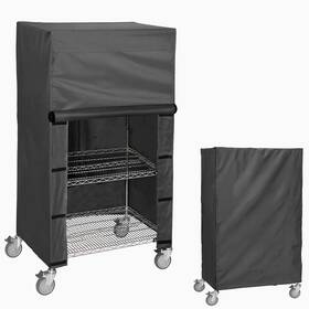 Zysuor 922555298968 Waterproof Shelving Cover For 36 Inch X 24 72 Wire Racks Heavy-duty Storage