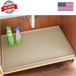 Waterproof Under Sink Mat 34" X 19" Shelf Liner For Kitchen And Bathroom, Cab.... Fixed Price $58.29.