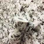 Moyishi Light White Granite Look Marble Gloss 17.7"W X 98"L, Multicoloured. Fixed Price $17.57.