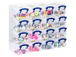 Really Useful Plastic Storage Box Litre Organiser Pack (16 0.3L) Clear .... Fixed Price $62.15.