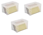 Advantus Super Stacker 3" 5" Index Card Box, Clear, Boxes (40307). Fixed Price $26.11.