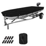 Grondnictory Jon Boat 12-14FT 420D Waterproof Covers Fits. Fixed Price $82.60.