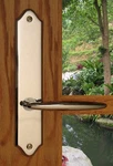 Fpl Luxor Full Dummy Lever & Back Plates Closet, Inactive Double Doors. Fixed Price $284.75.