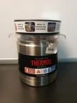 New Thermos 12 Oz. Stainless Steel Food Jar W/ Microwavable Container. Fixed Price $14.99.