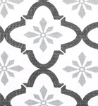 Duck Quatrefloral Pattern Non-adhesive Gray & White Shelf Liner 12" X 10'. Fixed Price $25.44.