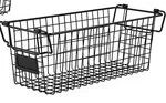 Brand New -- Stackable Wire Basket Storage Shelf Organizer With Handles- 1 Pack. Fixed Price $10.00.