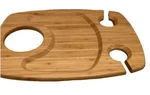 Legacy By Picnic Time 2016 Mesavino Portable Wine & Snack Bamboo 15" X 11". Fixed Price $18.95.