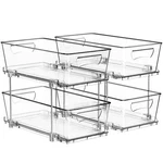 Re 2 Tier Basket Drawer Cabinet Pullout Organizer Pack Clear. Fixed Price $48.62.