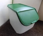 Tupperware Access Mate Potato/onion/food Storage Bin W/green Seal 8.3L. Fixed Price $23.99.
