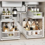 Pack Under Sink Organizer With Next-gen Ball-bearing SLIDES,2-TIER Precisio.... Fixed Price $65.58.