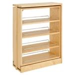 Rev-a-shelf 9" Pullout Kitchen Cabinet Filler Organizer Spice Rack, 432-BF-9C. Fixed Price $431.99.