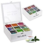 Handrong Tea Box Bag Organizer Wooden Holder Modern Caddy Che.... Fixed Price $33.30.