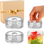 Fermentation Glass Weights With Easy Grip Handle For Mason Jars, Lead-free, Wash. Fixed Price $14.11.