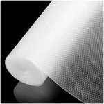 Aliuni 100% Eva Shelf Liner For Kitchen Cabinet, X 12"W 240"L, Clear. Fixed Price $31.99.