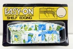 Vtg Ex-cell Easy-on Decorative Self-adhesive Shelf Edging 10FT Floral Pt Usa Nos. Fixed Price $19.99.