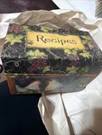 Market Rooster- 2004 Lang Card Box By Susan Winglet Full Of Recipes. Fixed Price $25.00.