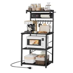 Vevor Kitchen Bakers Rack 4.6 Ft Power Cable With Outlet. Fixed Price $57.99.