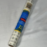 Vintage 1989 Rubbermaid Shelf Liner 12FT Roll Floral Cottagecore Stitch Rose. Fixed Price $6.99.