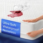 100% Waterproof Queen Mattress Protector - 360 Pad Protection Against Spills,.... Fixed Price $37.01.
