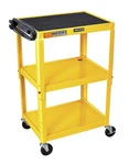 Luxor UCMT1-YW Adjustable-height Steel Utility Cart Yellow. Fixed Price $189.99.