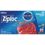 Ziploc Qt. Freezer Bag (38-COUNT) 025700003816. Fixed Price $18.19.