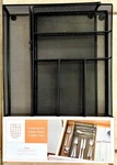 Small Metal Mesh Cutlery Tray 5 Compartments Squared Away / Bed Bath Beyond. Fixed Price $12.50.