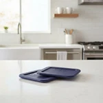 Versatile 2-PACK Microwave & Dishwasher Safe Food Storage Lids Dark Blue. Fixed Price $23.74.