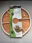 Charles Viancin Orange Silicone Baking & Storage Suction Lid Medium 11" Inch. Fixed Price $17.15.
