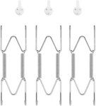 Bilillo 3 Pack Hangers For The Wall, Suitable 6-8 Inch Art Plate, Stai. Fixed Price $12.83.