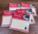 Vintage Hallmark Christmas Holiday Recipe Cards Set Of 40 Sealed New. Fixed Price $32.95.