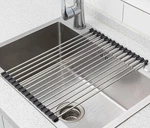 Roll Up Dish Drying Rack Multipurpose Kitchen Over The Sink. Fixed Price $17.49.