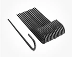Nhz 12 Ground Rebar Stakes - Set Of (16) Powder Coated. Fixed Price $19.99.