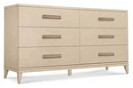 Hooker Furniture 6133-90002 Westwood 66"W Drawer Storage Polished Limestone. Fixed Price $2689.00.
