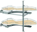 Rev-a-shelf 5372-15-L Contemporary 33"W Pull Out / Pivot Cloud Maple. Fixed Price $517.78.