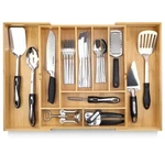 Silverware Organizer Expandable Kitchen Drawer Adjustable. Fixed Price $44.33.