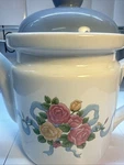 San Francisco Ceramic Storage Canister Tea Pot Kitchen Decoration Rare Find. Fixed Price $29.99.