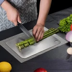 Double Sided Titanium Cutting Board - 15 Pure Durable. Fixed Price $39.99.