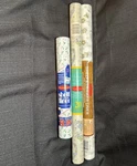 3 Rolls Of Vtg Rubbermaid Shelf Drawer Liner Daisies Tan Nos 1978 - 1994. Fixed Price $13.99.