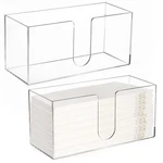 Zavoos 2 Pack Acrylic Paper Towel Holder, Folded Countertop Z-fold C-fold Tri.... Fixed Price $34.78.