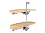 Rev-a-shelf 4WLS87-15-L Wood Classic Tier 16-1/2"W Girasolo Pivoting Nob. Fixed Price $415.00.