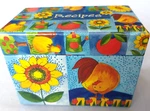 Vintage Martin Designs 2002 Kitchen Recipe File Card Box Sunflowers Rooster New. Fixed Price $14.95.