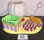 Kitchen Caddy Spoon Recipe Holder Goods Gallery Inc Ceramic. Fixed Price $36.98.