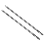 Uxcell 2PCS Straight Flute Thread Taps, M5 0.8 H2 150MM, Silver. Fixed Price $21.92.