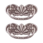 Cabinet Pull Pewter Solid Brass Scalloped Bail Pack Of 2 Renovators Supply. Fixed Price $34.99.